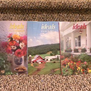 Ideals Friendship, Home, Country 1989 Publication Magazine Lot of 3